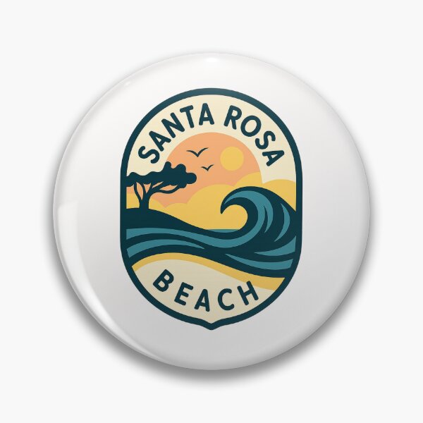 Item preview, Santa Rosa Beach Florida Sunset Surf Scene designed and sold by Places On Earth.