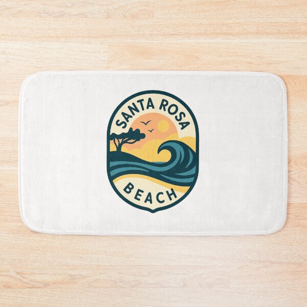 Item preview, Santa Rosa Beach Florida Sunset Surf Scene designed and sold by Places On Earth.