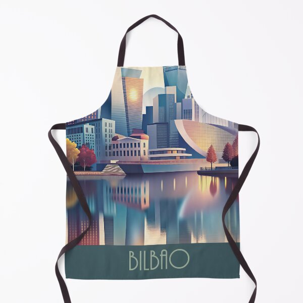 Item preview, Minimalist skyline of Bilbao designed and sold by paulrommer.