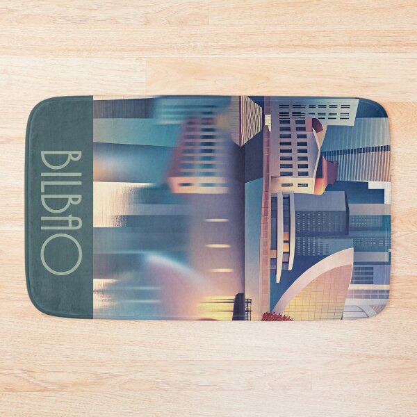 Item preview, Minimalist skyline of Bilbao designed and sold by paulrommer.