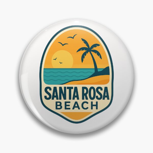 Item preview, Santa Rosa Beach Florida Sunset with Palm Tree designed and sold by Places On Earth.