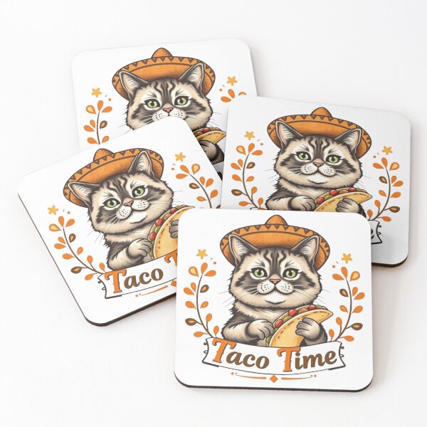 Item preview, Sombrero Cat Taco Time designed and sold by Iuqiune.