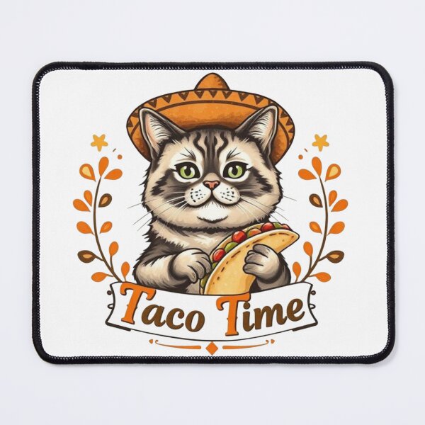 Item preview, Sombrero Cat Taco Time designed and sold by Iuqiune.