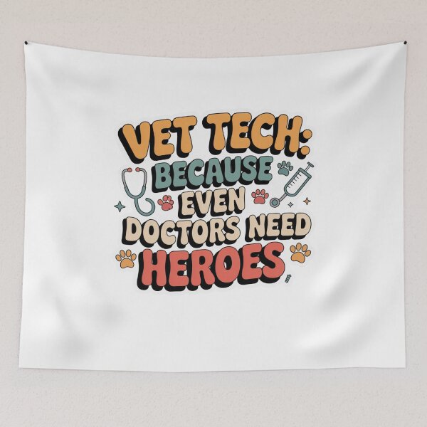 Item preview, funny veterinarian technician designed and sold by Mateusz Majcherek.