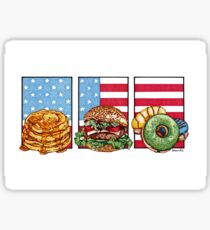 American Food Sticker