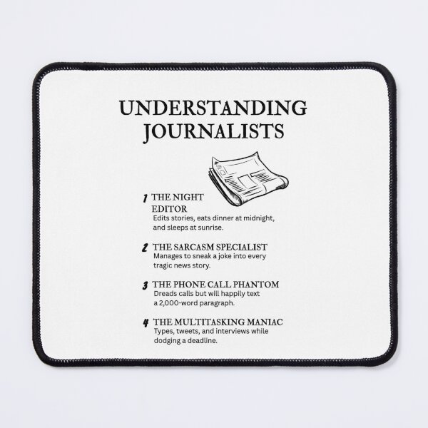 Item preview, Understanding News People – Relatable Media Comedy designed and sold by PsyFlow35.