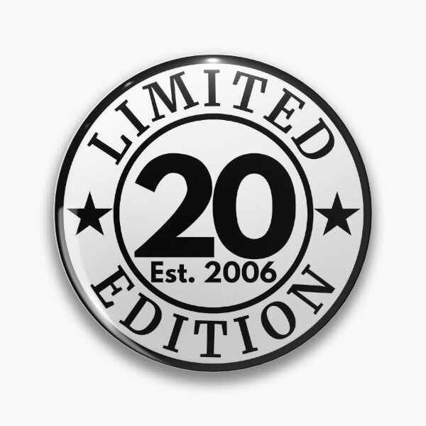 Artikelvorschau, Limitierte 20er-Edition 2006 | Feier zum 20. Geburtstag | Vintage-Jubiläum entworfen und verkauft von highflycrafts.