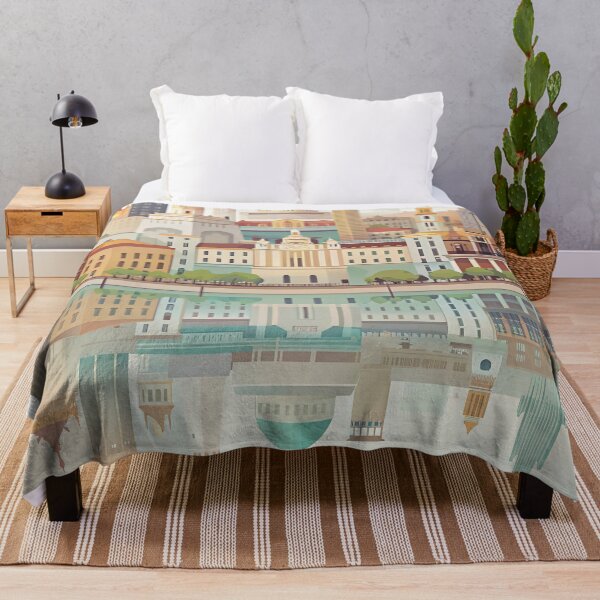 Item preview, Minimalist skyline of Valencia designed and sold by paulrommer.
