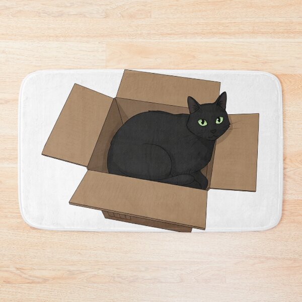 Item preview, Cat in Box designed and sold by Apocalyptik Designs .