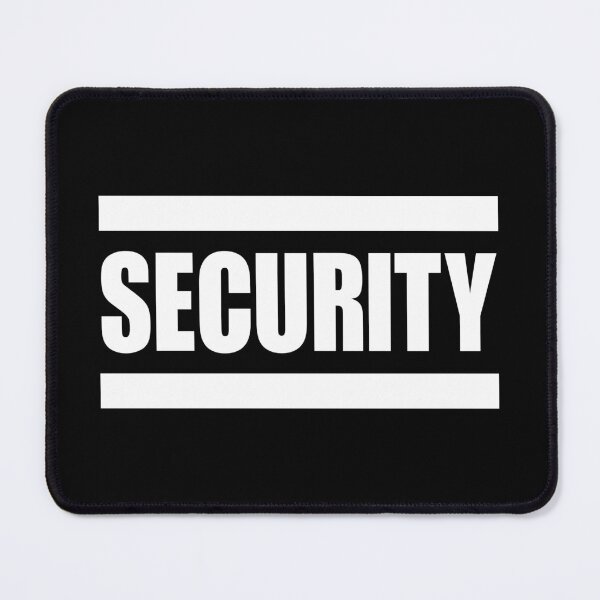 Item preview, Bold "Security" Text Graphic T-Shirt for Professionals and Enthusiasts designed and sold by ArbitraryTees.