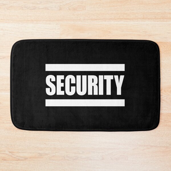 Item preview, Bold "Security" Text Graphic T-Shirt for Professionals and Enthusiasts designed and sold by ArbitraryTees.