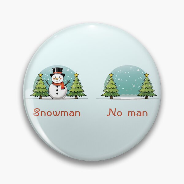 Item preview, Snowman vs No Man designed and sold by eldram.