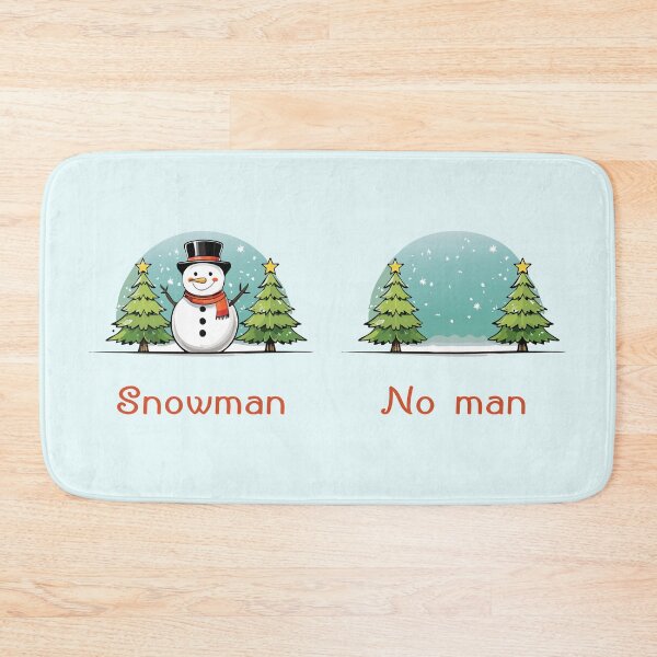 Item preview, Snowman vs No Man designed and sold by eldram.