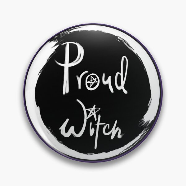 Item preview, Proud Witch - Halloween statement White Lettering  designed and sold by Inky Paige.
