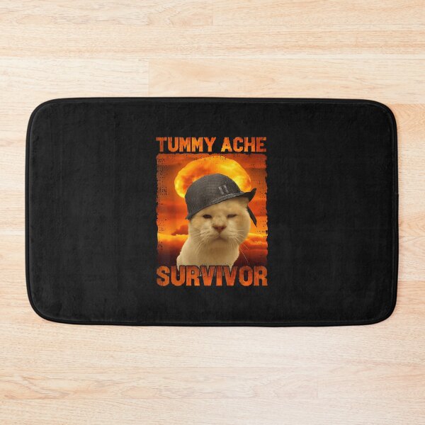 Item preview, Tummy Ache Survivor Cat Funny designed and sold by grumpzara.