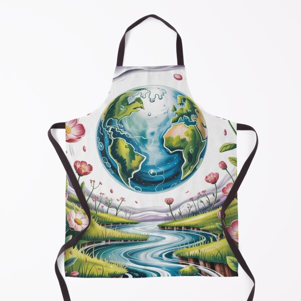Item preview, Blooming Surreal Earth designed and sold by ArtQueen777.