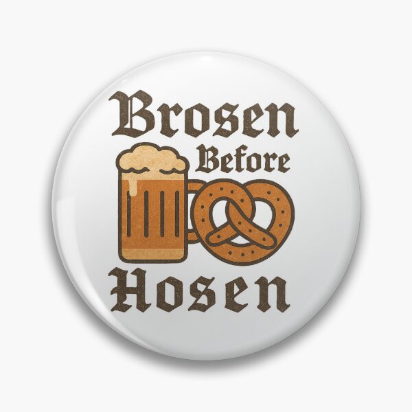 Item preview, Brosen Before Hosen – Vintage Beer & Pretzel Distressed designed and sold by FTS-Studio.