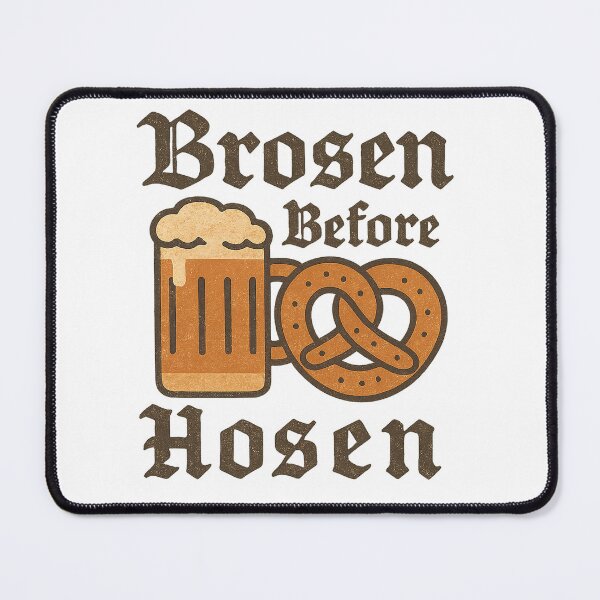Item preview, Brosen Before Hosen – Vintage Beer & Pretzel Distressed designed and sold by FTS-Studio.