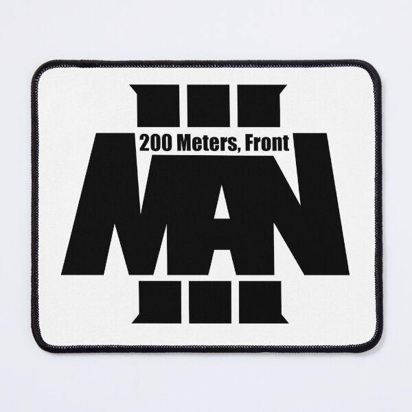 Item preview, Man, 200 meters, front. Arma 3 meme logo designed and sold by ultragroove.