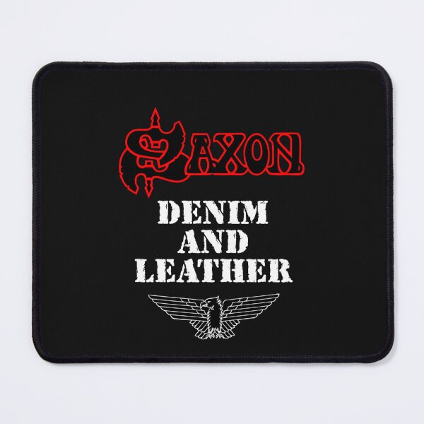 Item preview, Saxon Denim and Leather Classic Old School Heavy Metal designed and sold by KimorahBronzo.