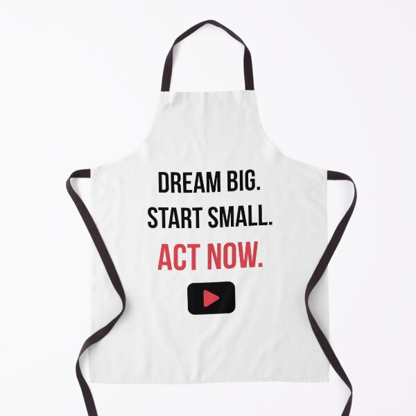 Item preview, Dream Big Start Small Act Now Motivational Quote designed and sold by J0b4t.