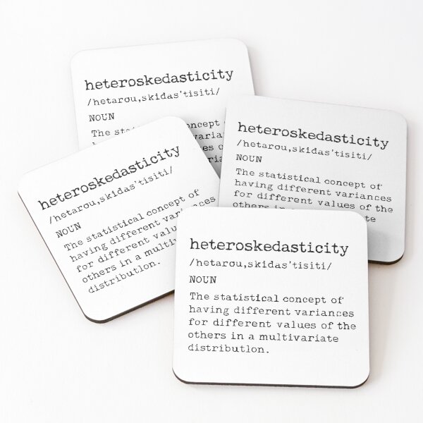 Item preview, Heteroskedasticity define designed and sold by farmergirlrb.