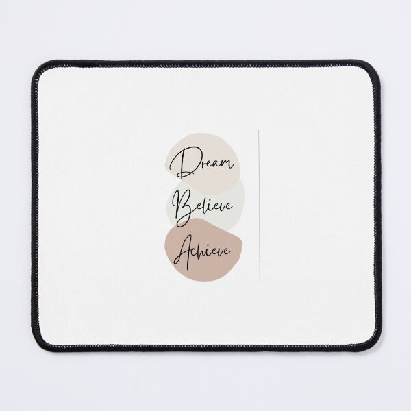 Item preview, Dream Believe Achieve – Modern Aesthetic Typography designed and sold by AngelVibess.