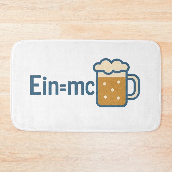 Item preview, Physics Prost – Ein = mc² Beer Nerd Pun designed and sold by FTS-Studio.
