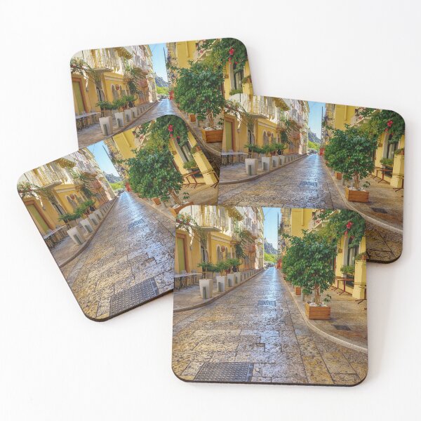 Item preview, A Quiet Street in Corfu Old Town Greece Europe designed and sold by John Gilham - Landscape Photography.