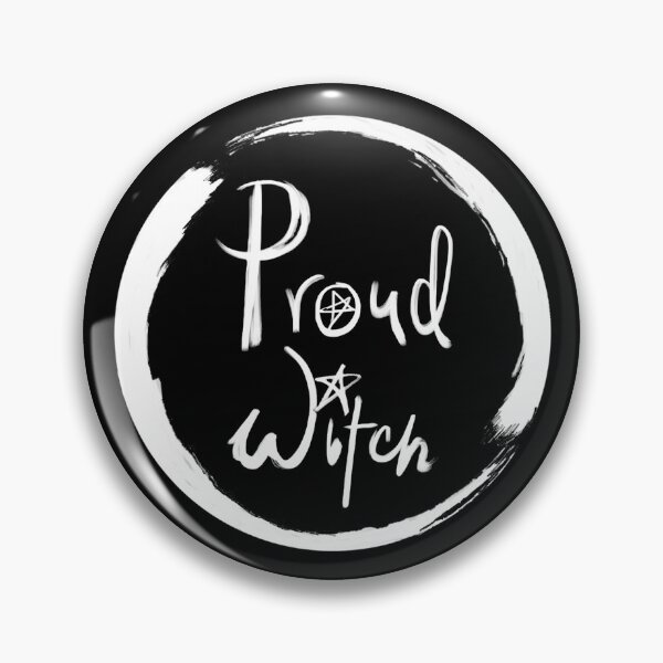 Item preview, Proud Witch - Halloween statement White Lettering  designed and sold by Inky Paige.