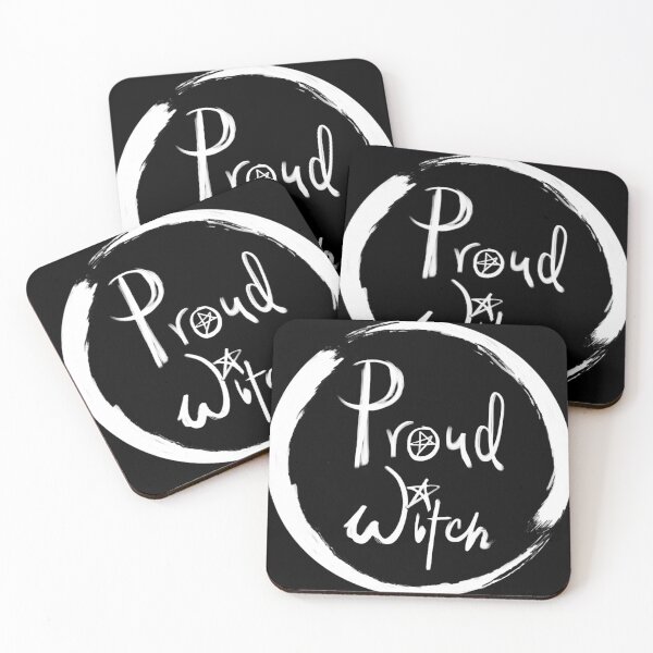 Item preview, Proud Witch - Halloween statement White Lettering  designed and sold by Inky Paige.