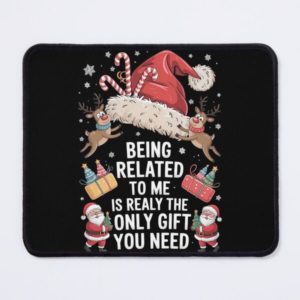 Item preview, Being Related To Me Funny Christmas Family Xmas Pajamas designed and sold by papertaless.