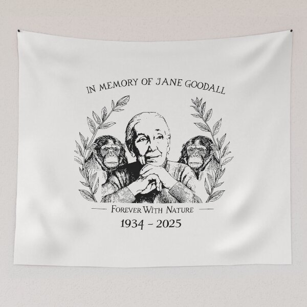 Item preview, Jane Goodall designed and sold by jillianhanna.