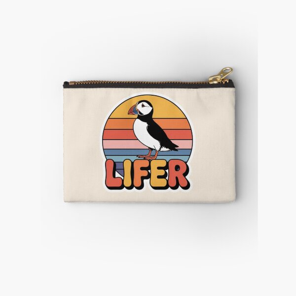 Item preview, Atlantic Puffin LIFER – Retro Birdwatching Sticker designed and sold by The Digital Compass.