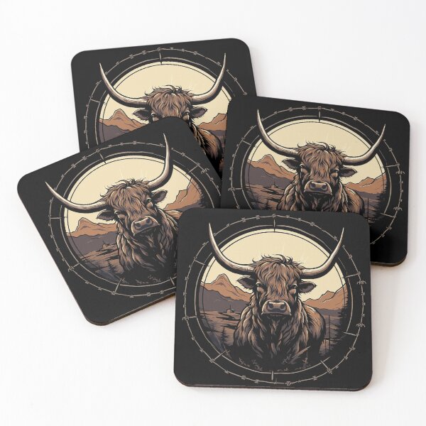Item preview, Scottish highland cattle designed and sold by drizzd.