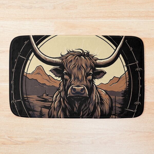Item preview, Scottish highland cattle designed and sold by drizzd.