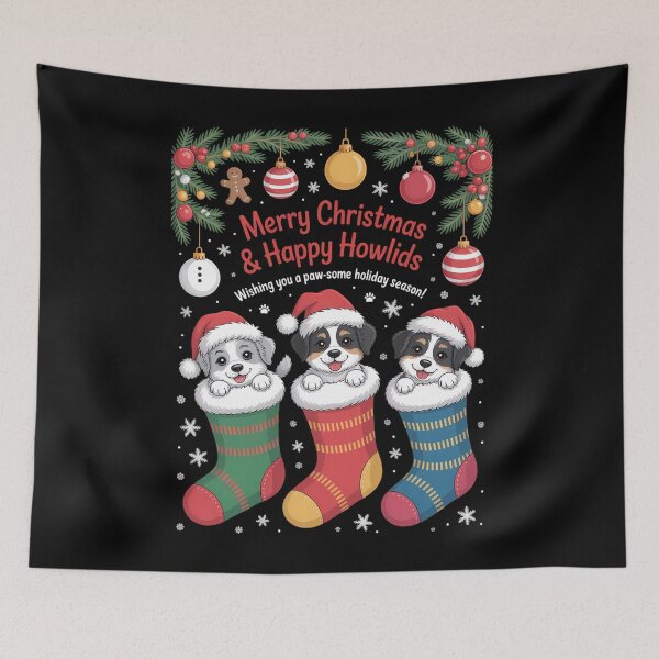Item preview, Bernedoodle Dog in Christmas Men Women Kids Xmas designed and sold by papertaless.