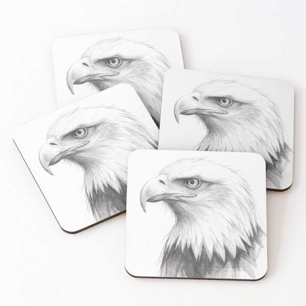 Item preview, Eagle Pencil Sketch designed and sold by Leon Woods Pencil Art.