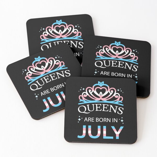 Item preview, Trans Queens Are Born In July I - Pride Flag Colors designed and sold by Lemon Pepper.