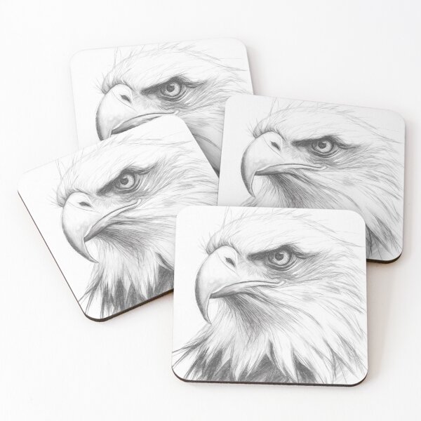 Item preview, Eagle Pencil Sketch designed and sold by Leon Woods Pencil Art.