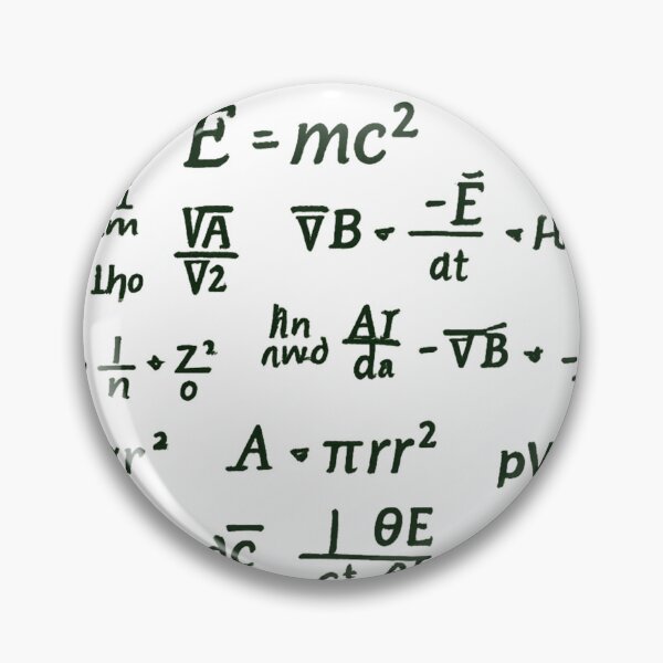 Item preview, Scattered Genius: Iconic Math & Physics Formulas designed and sold by ZeMa-JA.