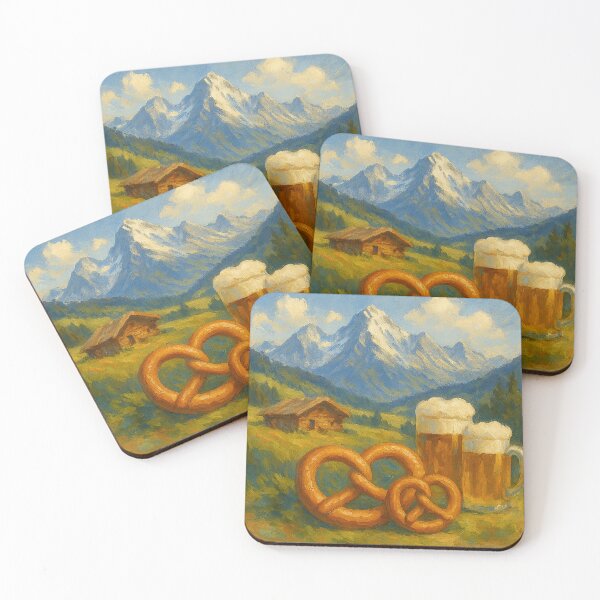 Item preview, Bavarian Adventure – Alpine Cabin with Pretzels & Steins designed and sold by FTS-Studio.