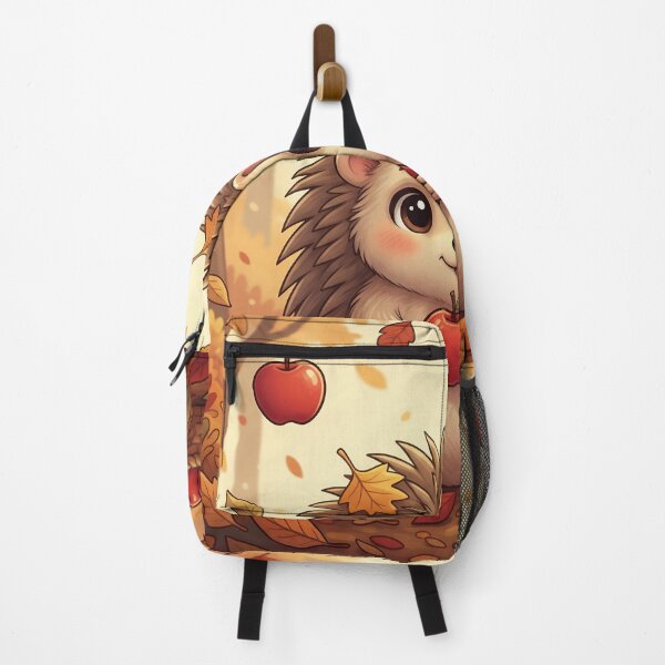Item preview, hedgehog in autumn designed and sold by RayzuCosmicShop.