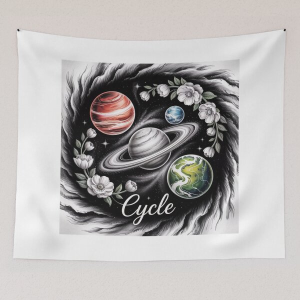 Item preview, Surreal Planets Cycle designed and sold by ArtQueen777.