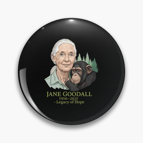 Item preview, Jane Goodall designed and sold by jillianhanna.