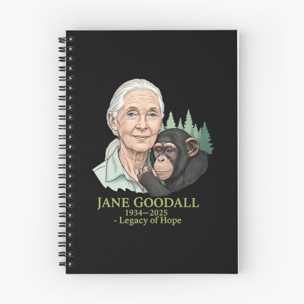 Item preview, Jane Goodall designed and sold by jillianhanna.