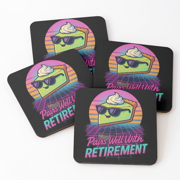 Item preview, Pairs Well With Retirement – Funny Florida Key Lime Pie designed and sold by nbg2012.