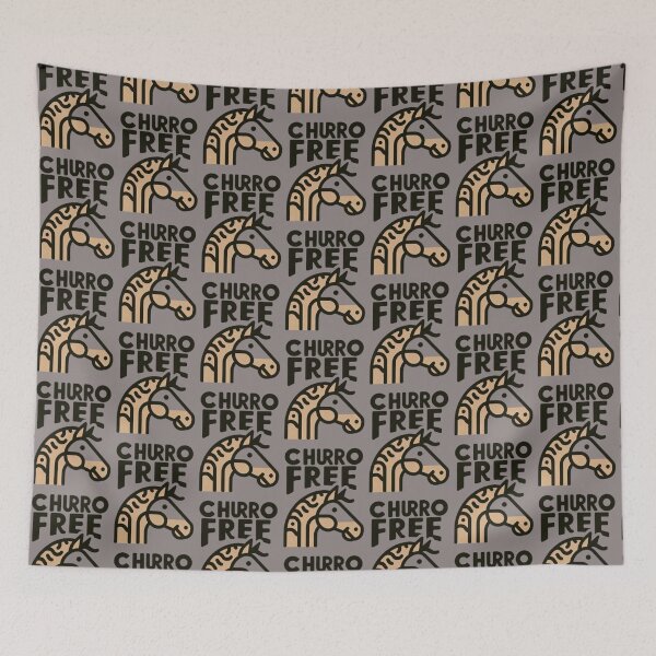 Item preview, free churro abstracted designed and sold by DRFinds.