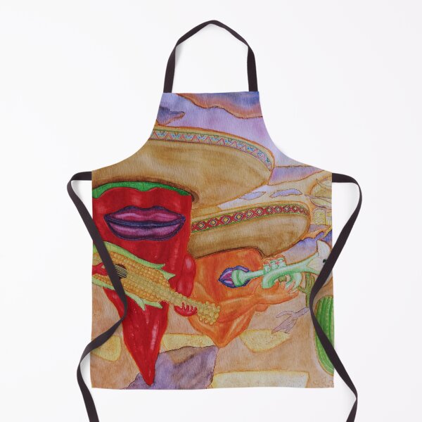 Item preview, Three Mariachillies Playing The Avocado, Corn And Flower designed and sold by Ace Tylumbra.