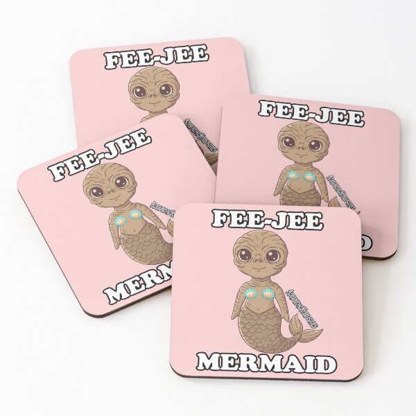 Item preview, Kawaii Fee Jee Mermaid with Shells designed and sold by AdirondacKuriosities.